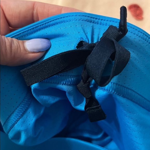 Brooks NWT Sherpa 3" Split Running Shorts Men's Medium Bright Blue Spring Break - Picture 6 of 6